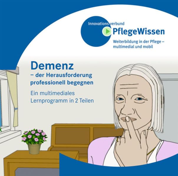 Demenz - der Herausforderung professionell begegnen, CD-ROM Ein multimediales Lernprogramm in 2 Teilen. Hrsg. : Innovationsverbund PflegeWissen. Für Windows 98, ME, 2000, NT 4, XP software