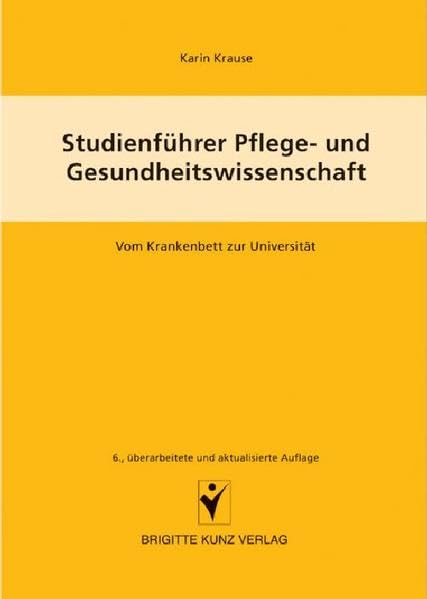 Studienführer Pflege- und Gesundheitswissenschaften Medicine