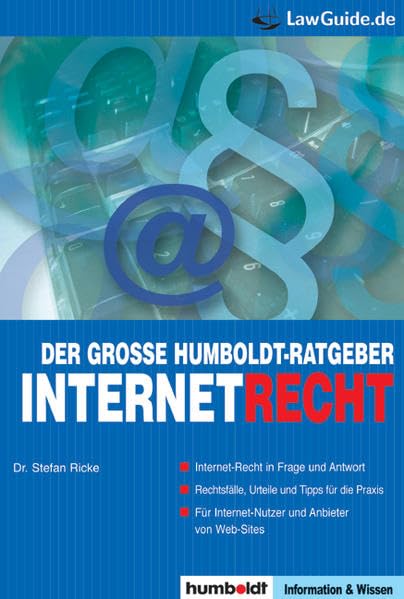 Der große Humboldt-Ratgeber Internetrecht Law
