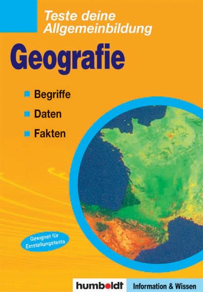 Teste deine Allgemeinbildung: Geografie Leisure & Fun Books