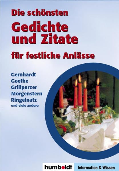 Die schönsten Gedichte und Zitate für festliche Anlässe Health, Nutrition & Fitness