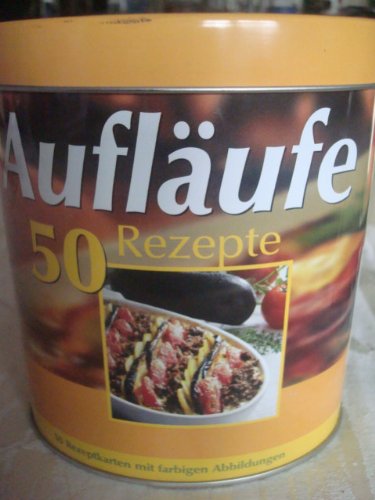 Aufläufe,50 Rezeptjkarten mit farbigen Abbildungen,Karten lose in einer Dose Books