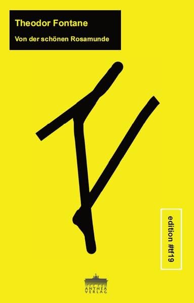 Von der schönen Rosamunde: Gedichte (edition #tf19) Poetry