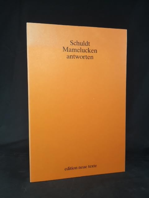 Product Image: Mamelucken antworten
