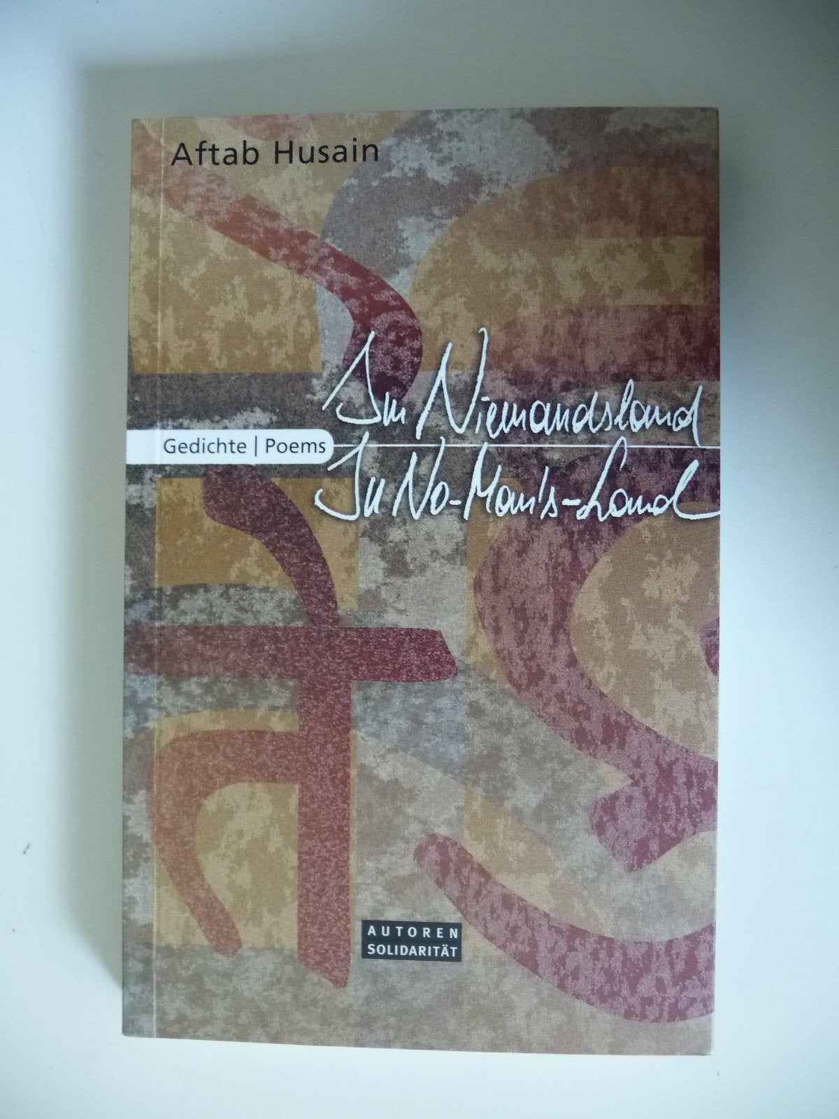 Im Niemandsland /Splitter vom Himmel: Doppel-Lyrikband. Übersetzt aus dem Urdu ins Englische von Aftab Husain und Sarita Jenamani Books