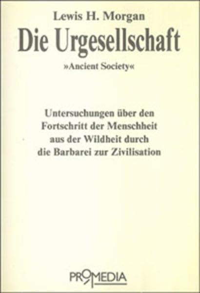 Die Urgesellschaft (Livre en allemand) book