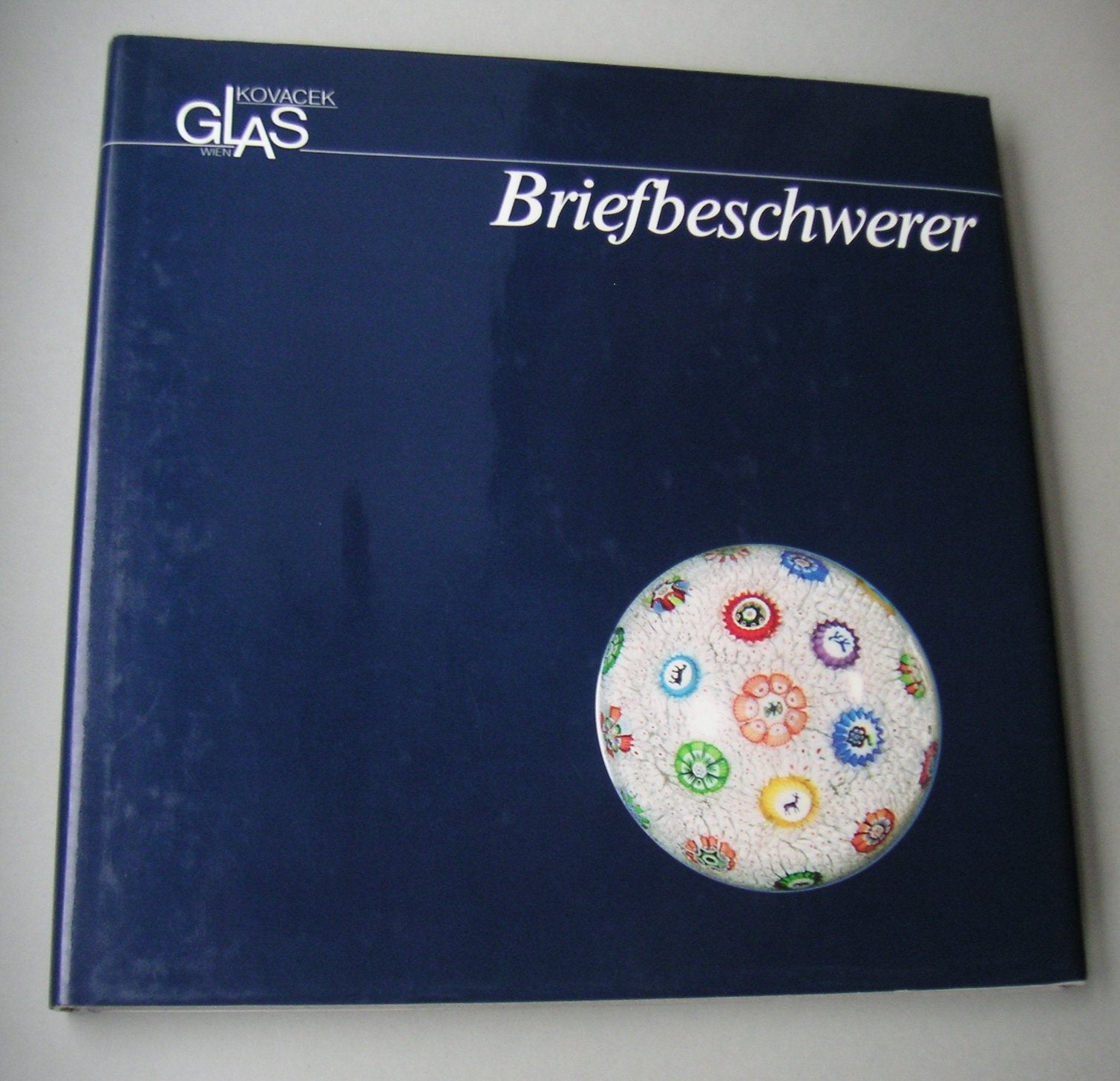 Briefbeschwerer - Kovacek, Michael; : Glas Kovacek Wien Books