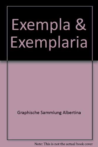 exempla Architekturzeichnungen der Graphischen Sammlung Albertina Books
