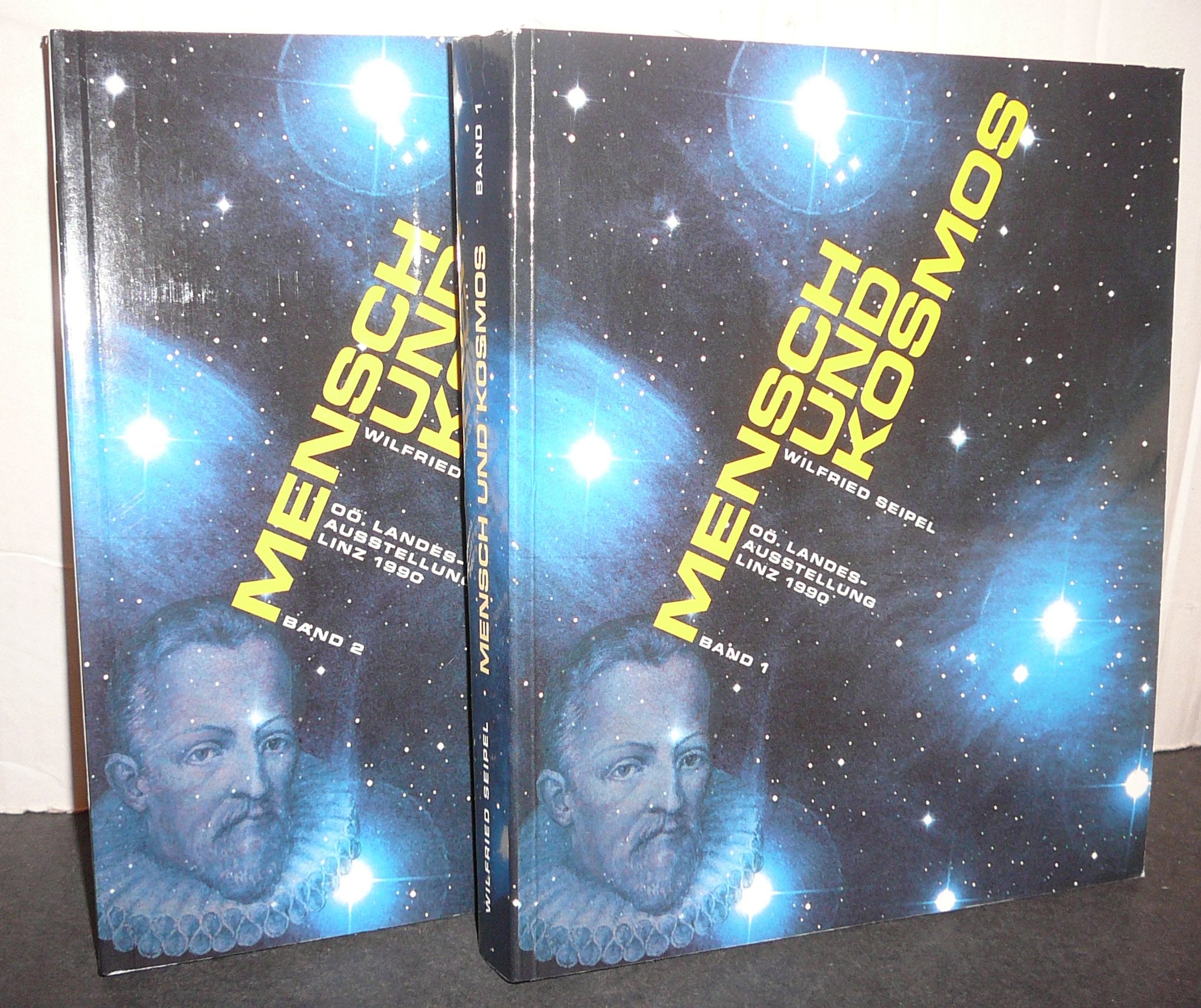 Mensch und Kosmos. OÖ. Landesausstellung Linz 1990. Band 1 und 2. Katalog zur Ausstellung in Linz, 7. 5. - 4. 11. 1990. Books
