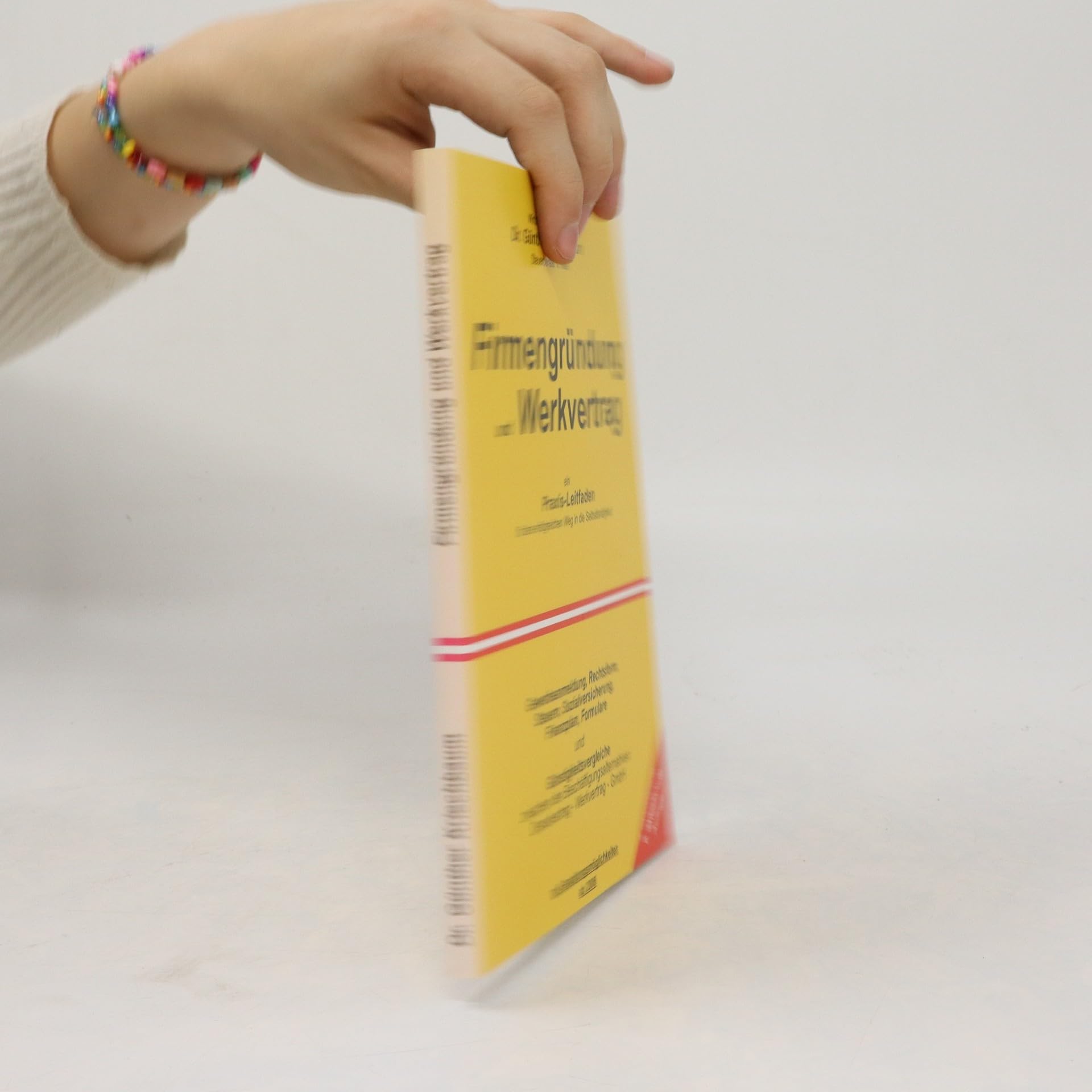 Firmengründung und Werkvertrag Books