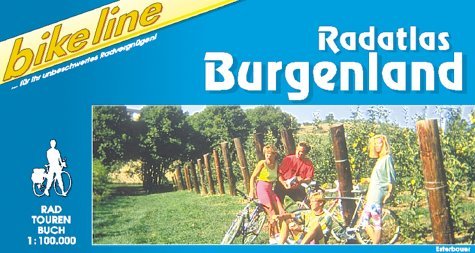 Bikeline Radatlas Burgenland. Ein original bikeline-Radtourenbuch Hiking & Cycling Books