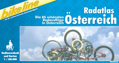 Bikeline Radtourenbuch, Radatlas Österreich Maps & Plans