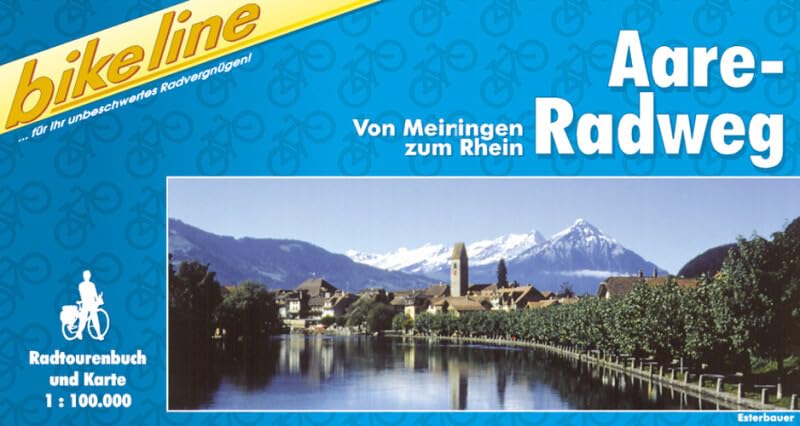 Bikeline Radtourenbuch, Aare-Radweg: Von Meiringen zum Rhein. Maßst. 1 : 100.000 Leisure, Home & Garden
