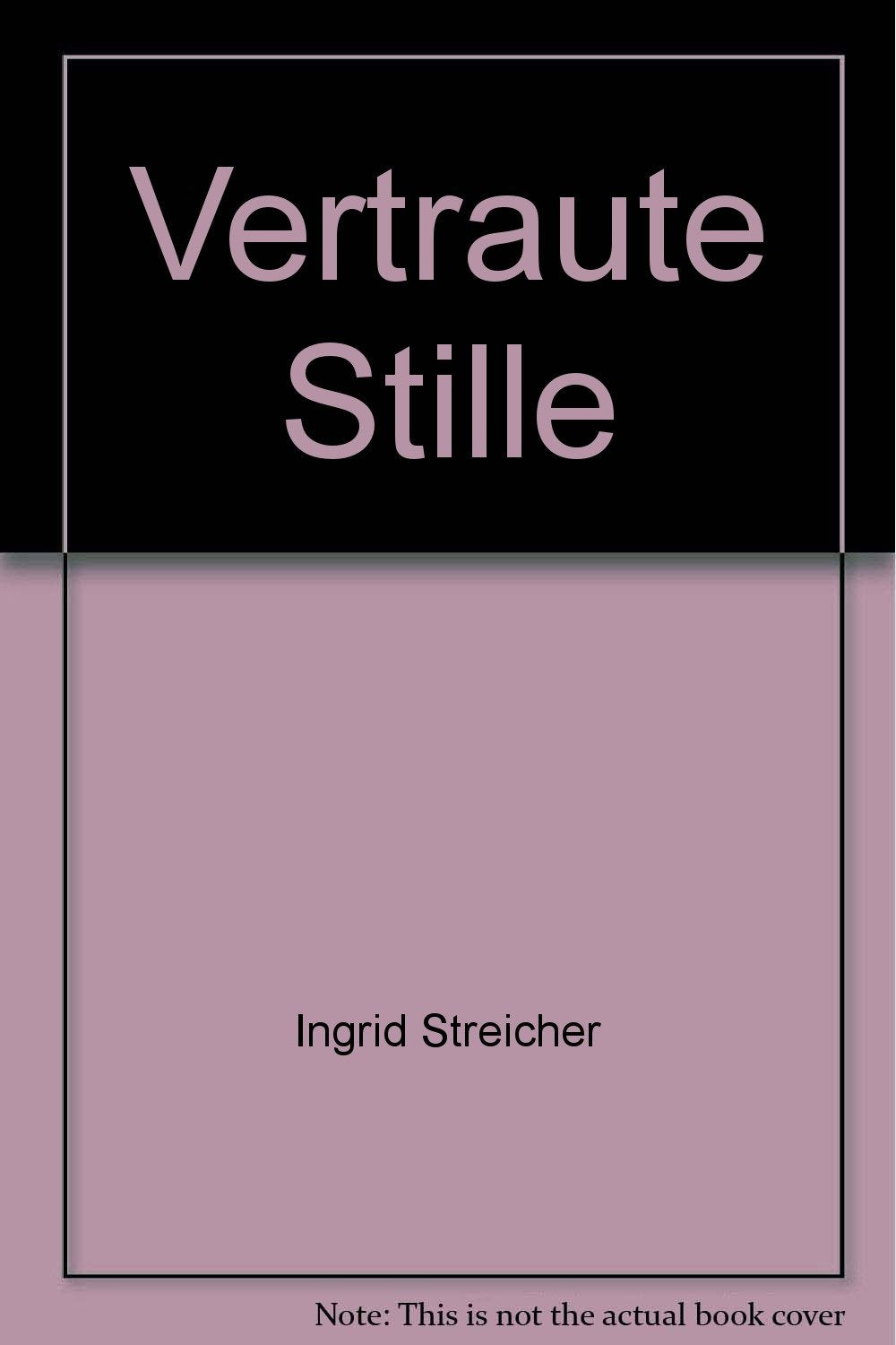 Vertraute Stille - bk1525 Books