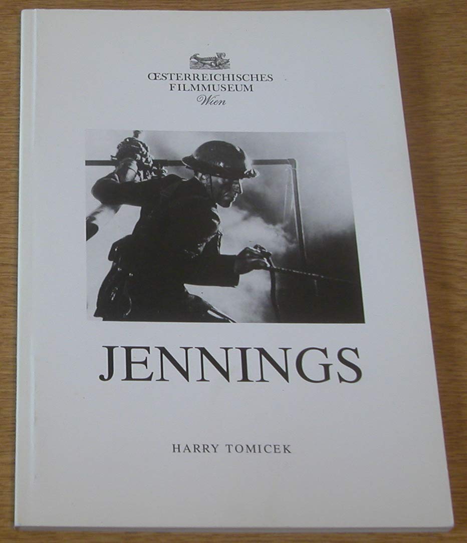 Jennings: Schnittlinien /Putting Prose and Poetry together (Publikationen des Österreichischen Filmmuseums) - Tomicek, Harry book