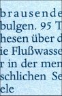 Brausende Bulgen: 95 Thesen über die Flusswasser in der menschlichen Seele (abrasch) Poetry