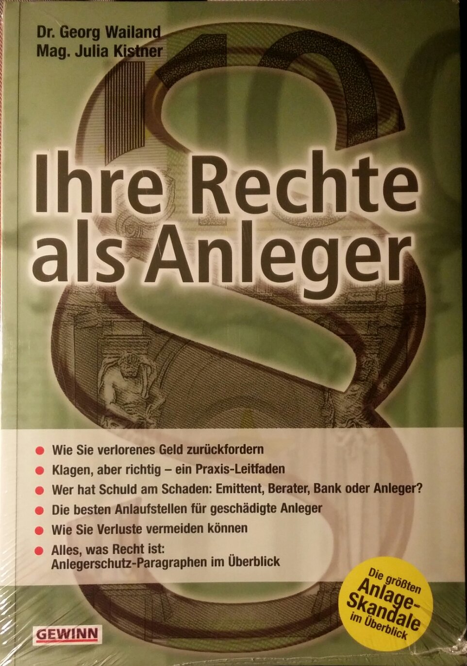Ihr Recht als Anleger. Books