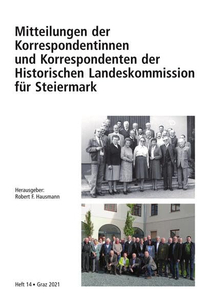 Mitteilungen der Korrespondentinnen und Korrespondenten der Historischen Landeskommission für Steiermark Natural Sciences