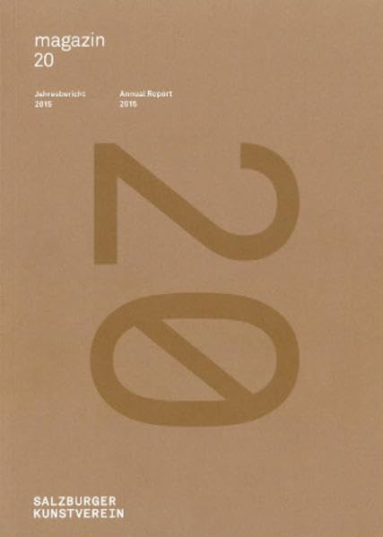 magazin : Jahresbericht 2015 des Salzburger Kunstvereins book