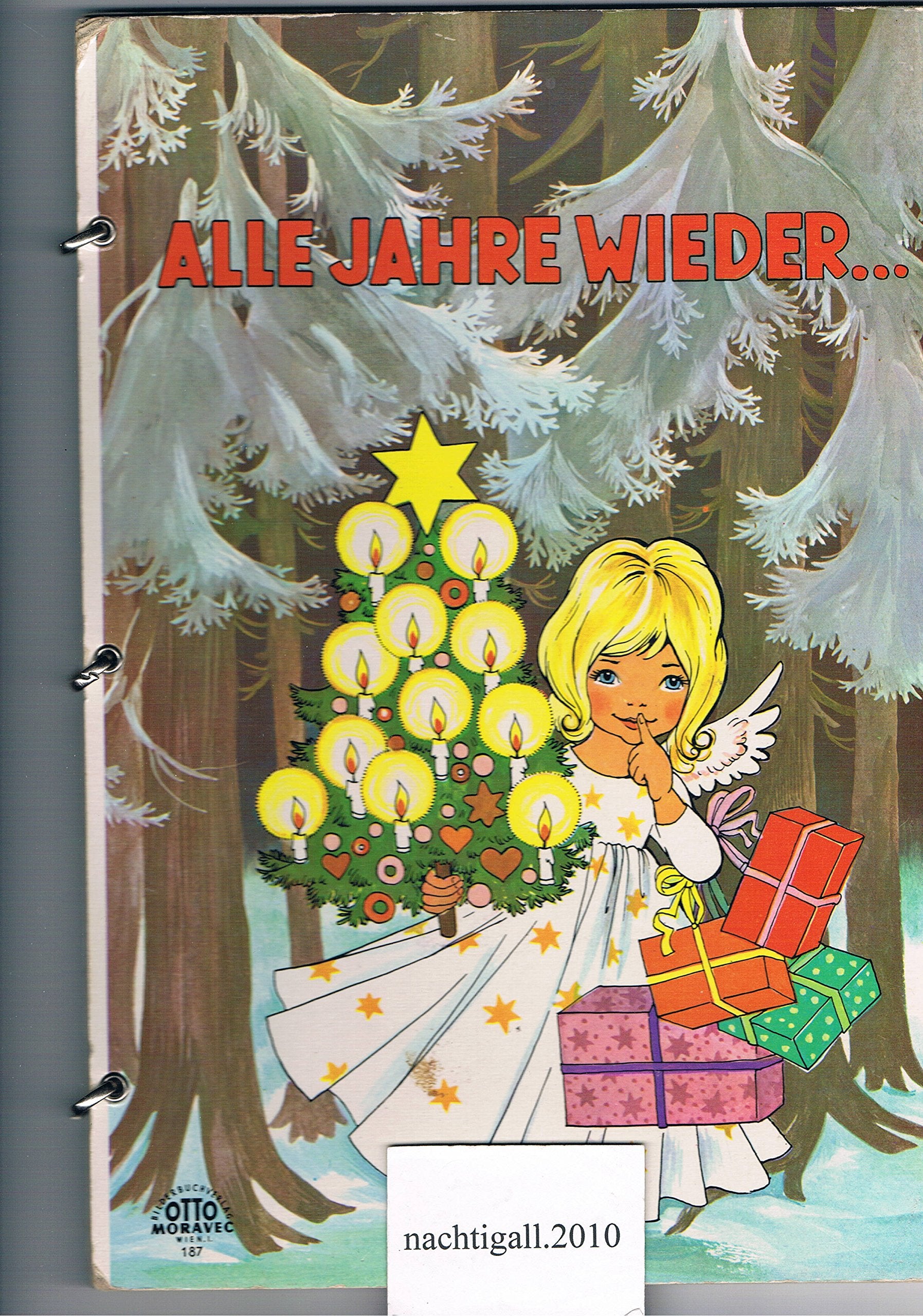 Alle Jahre wieder Ringbilderbuch Otto Moravec W 7 404 - S Urteil Books