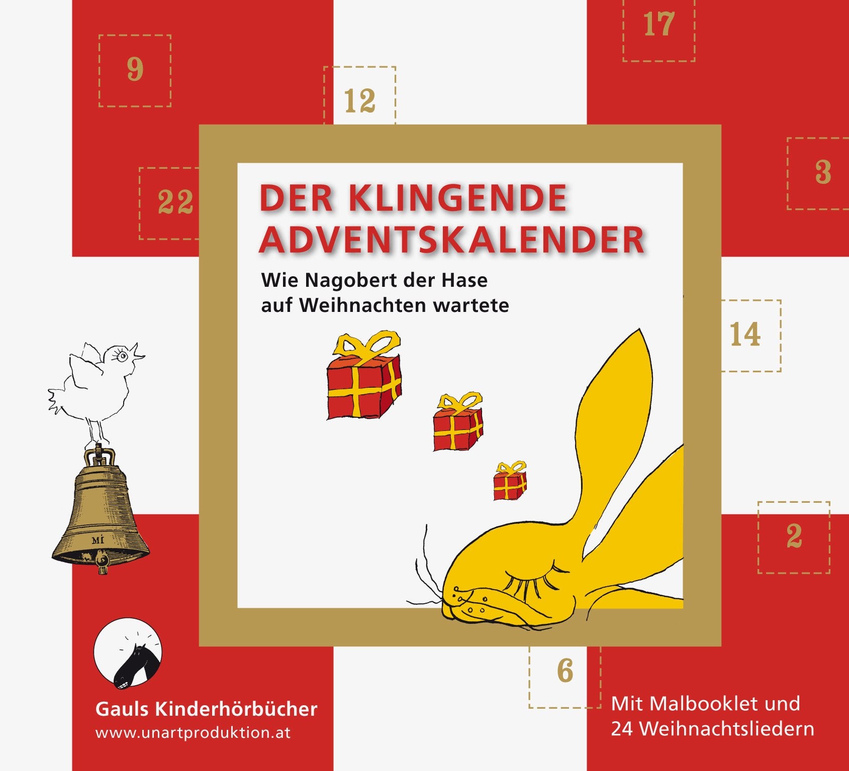 Der klingende Adventskalender: Wie Nagobert der Hase auf Weihnachten wartete. 24 Weihnachtslieder: Wie Nagobert der Hase auf Weihnachten wartete. 26 Weihnachtslieder Film, Art & Culture