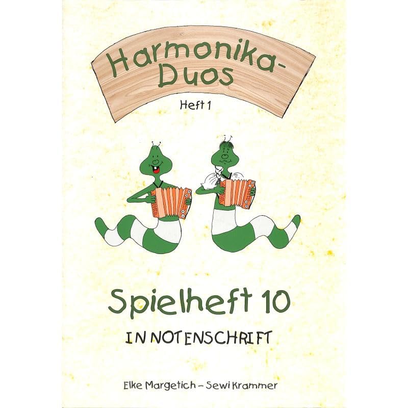Spielhefte für Steirische Harmonika / Spielheft 10 - Duos: in Notenschrift Arts & Music