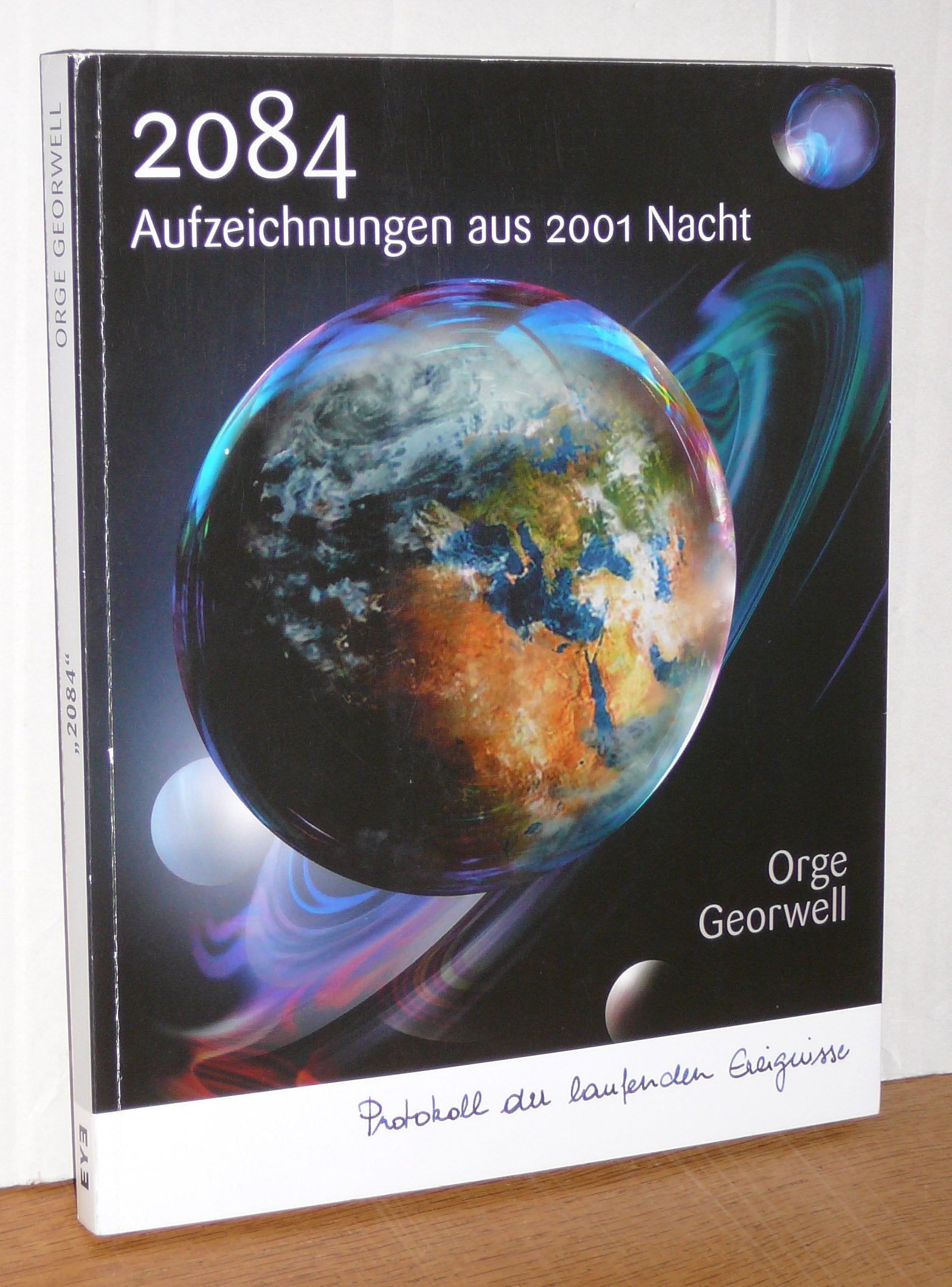 2084 Aufzeichnungen aus 2001 Nacht: Protokoll der laufenden Ereignisse Contemporary literature