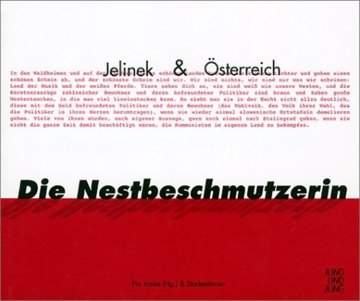 Die Nestbeschmutzerin. Jelinek und Österreich book