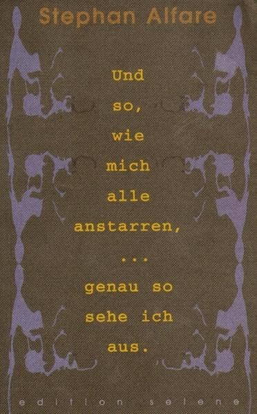 Und so, wie mich alle anstarren, ... genau so sehe ich aus. Contemporary literature