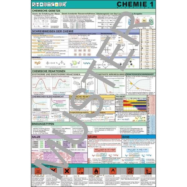Shortcard / Chemie 1: Grundlagen Natural Sciences