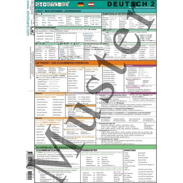 Shortcard / Deutsch 2: Neue Rechtschreibung Contemporary literature