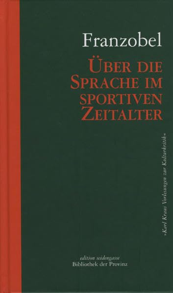 Die Sprache im sportiven Zeitalter Reference Books