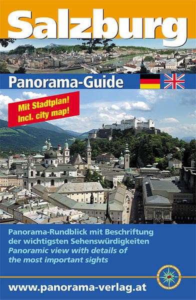 Panorama-Guide Salzburg: 270°-Panoramafoto von Salzburg mit touristischen Informationen Leisure, Home & Garden