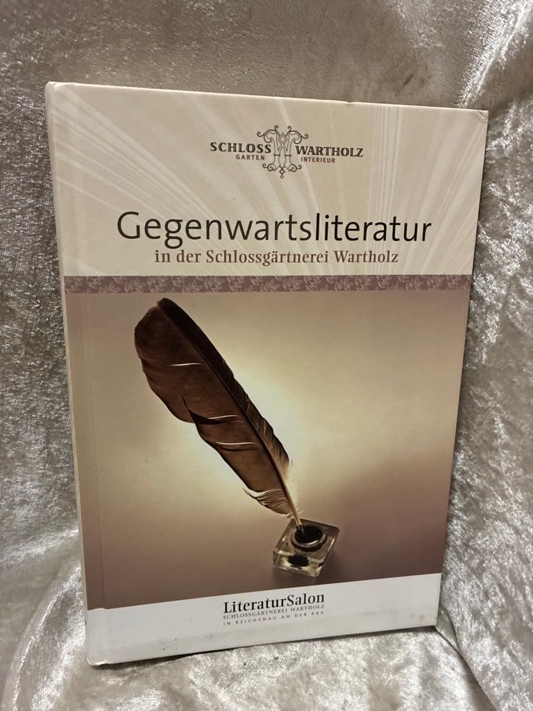 Gegenwartsliteratur in der Schlossgärtnerei Wartholz Contemporary literature Books