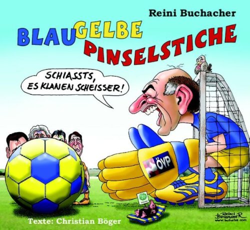 Blau-Gelbe Pinselstiche Manga