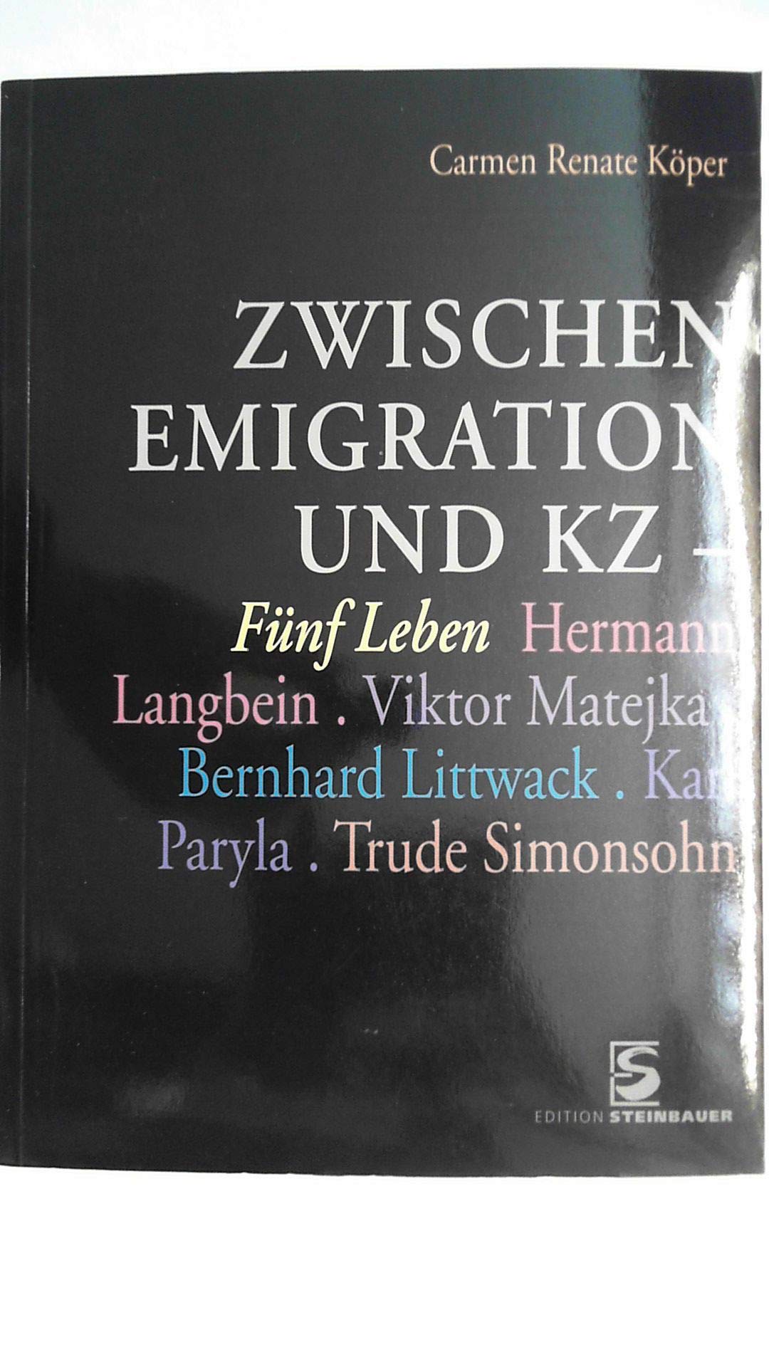 Zwischen Emigration und KZ: Fünf Leben: Hermann Langbein, Victor Matejka, Bernhard Littwack, Karl Paryla, Trude Simonsohn Memories