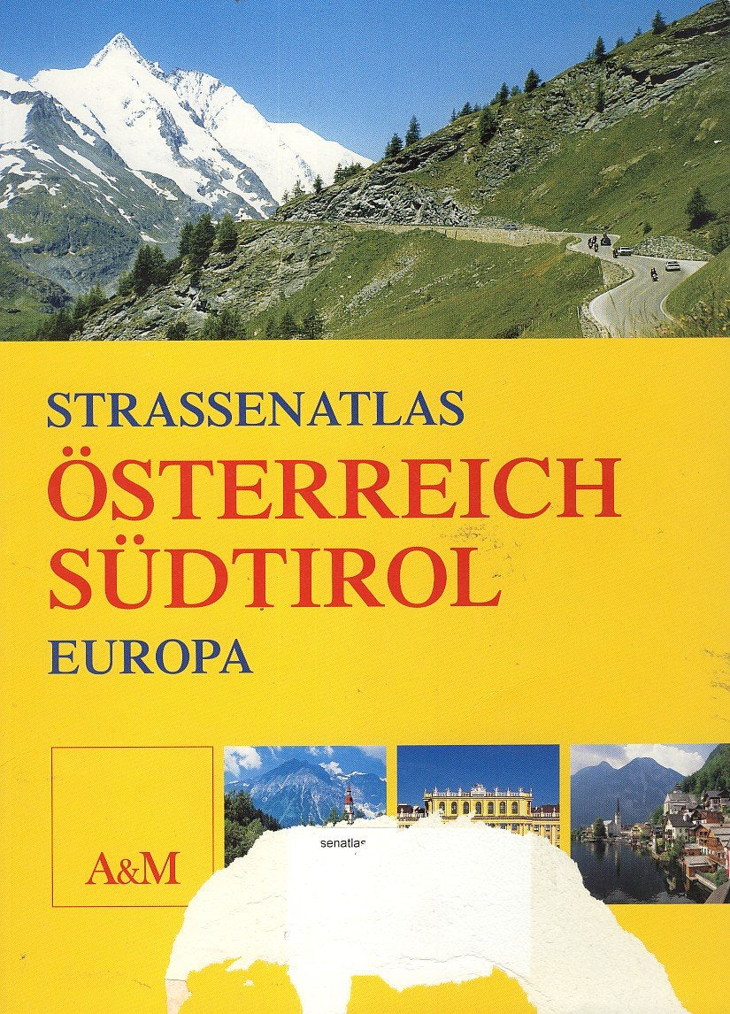 Strassenatlas Europa, Österreich Südtirol Books