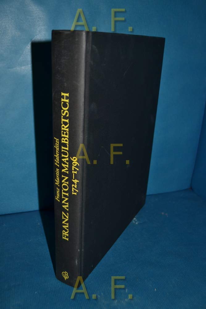 Franz Anton Maulbertsch 1724-1796: Hrsg. v. Gerbert Frodl u. Michael Krapf Film, Art & Culture
