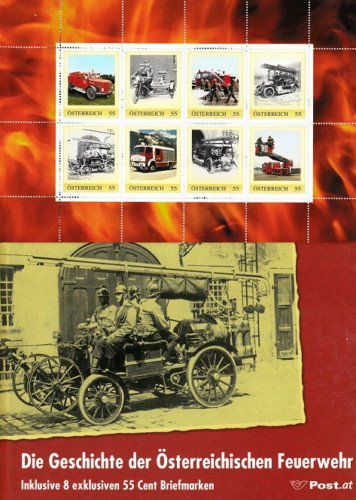 Die Geschichte der österreichischen Feuerwehr: Inklusive 8 exklusiven 55 Cent Briefmarken (Marken.Bücher / Bücher mit frankaturgültigen österreichischen Briefmarken) Lifestyle