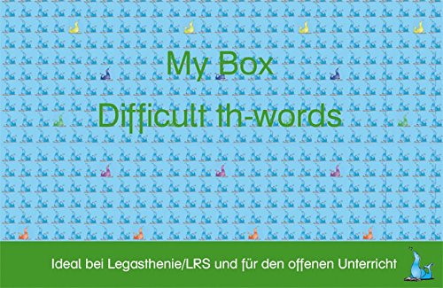Product Image: My Box - Difficult th-words