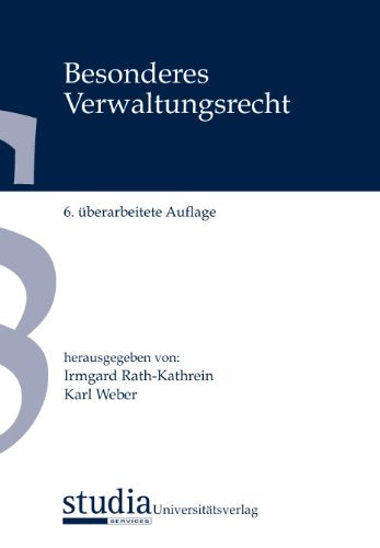 Besonderes Verwaltungsrecht (f. Österreich) Law