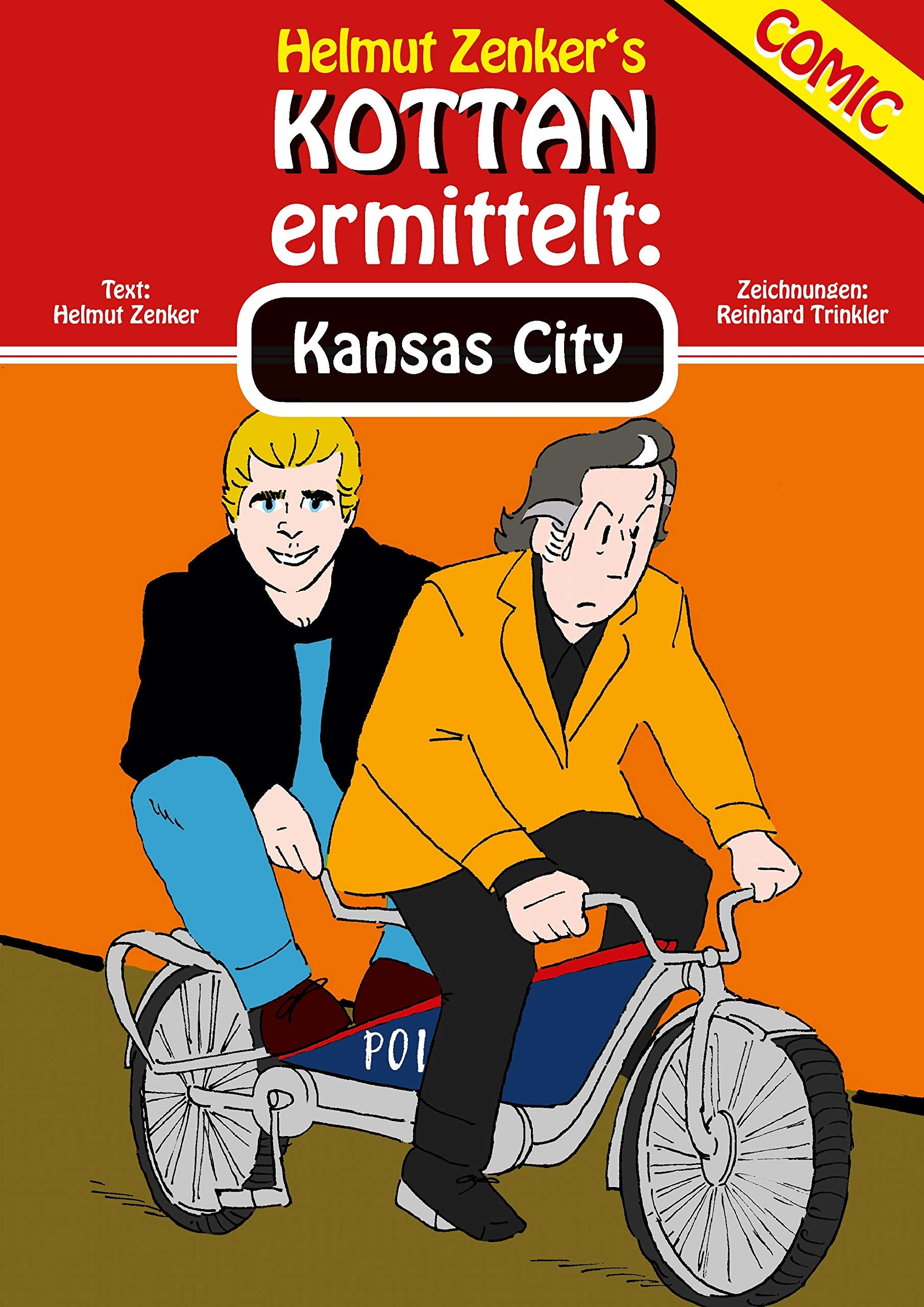 Kottan ermittelt: Kansas City: Kottan Comic Nr. 4 Manga