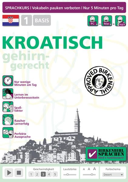 Birkenbihl Sprachen: Kroatisch gehirn-gerecht, 1 Basis Learning