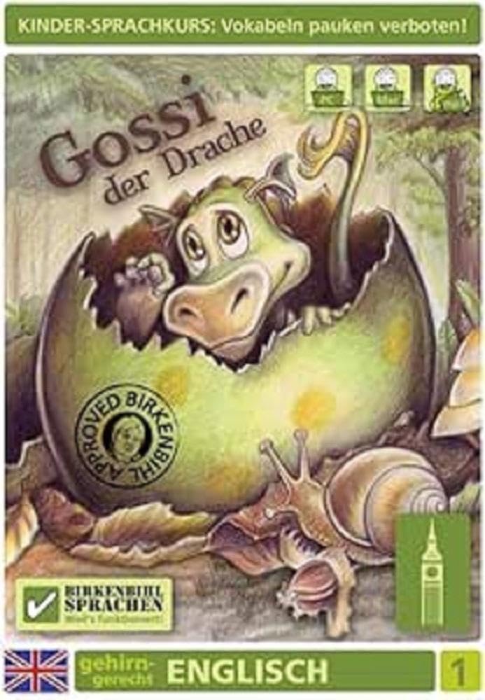 Birkenbihl Sprachen: Englisch gehirn-gerecht, Gossi der Drache Learning