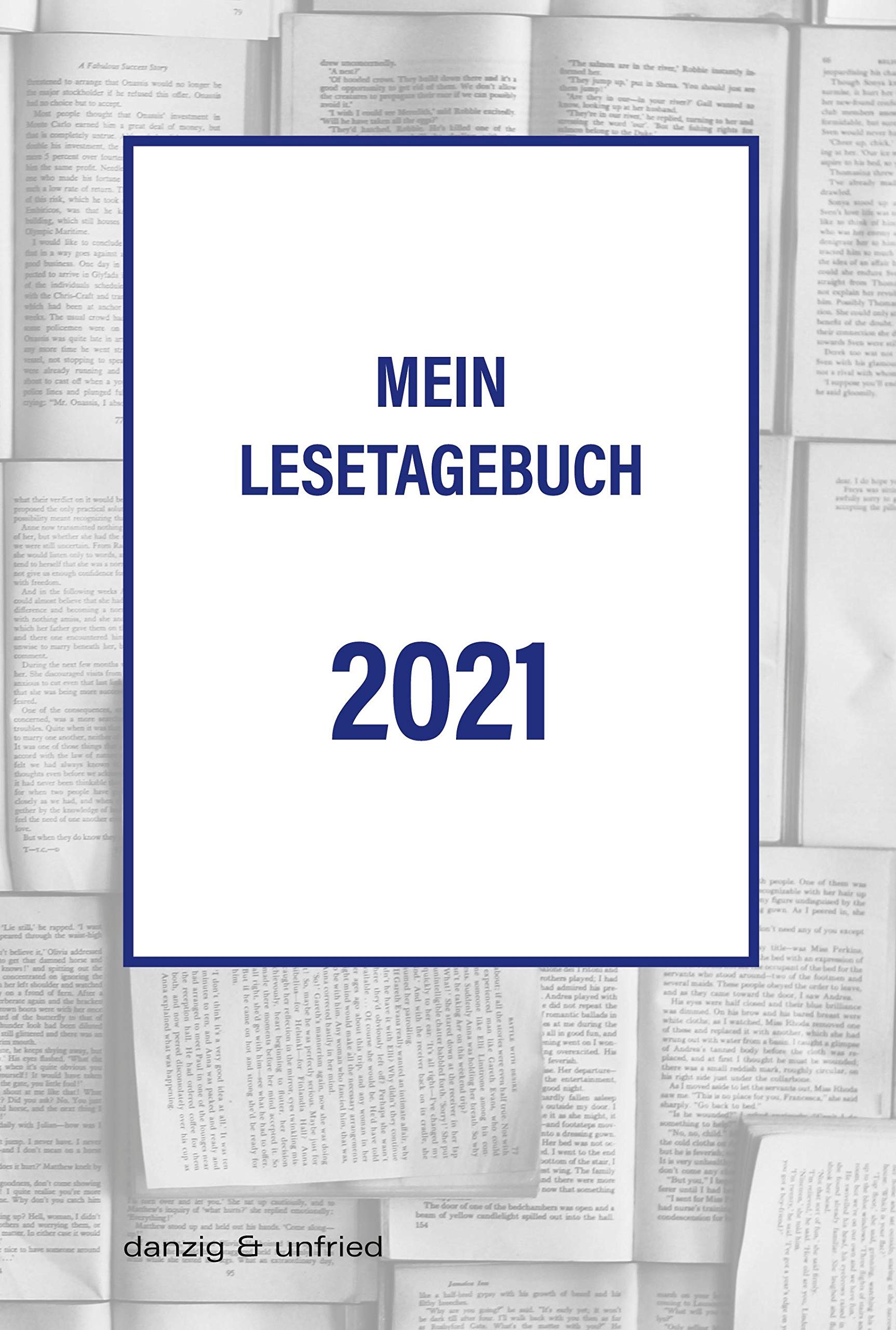 Mein Lesetagebuch 2021 Contemporary literature