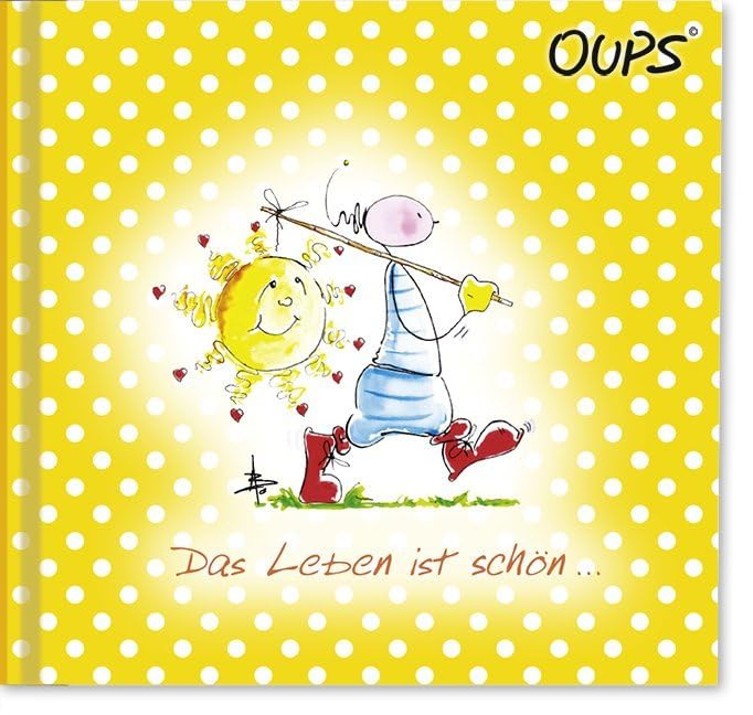 Oups Minibuch Gelb - Das Leben ist schön... book