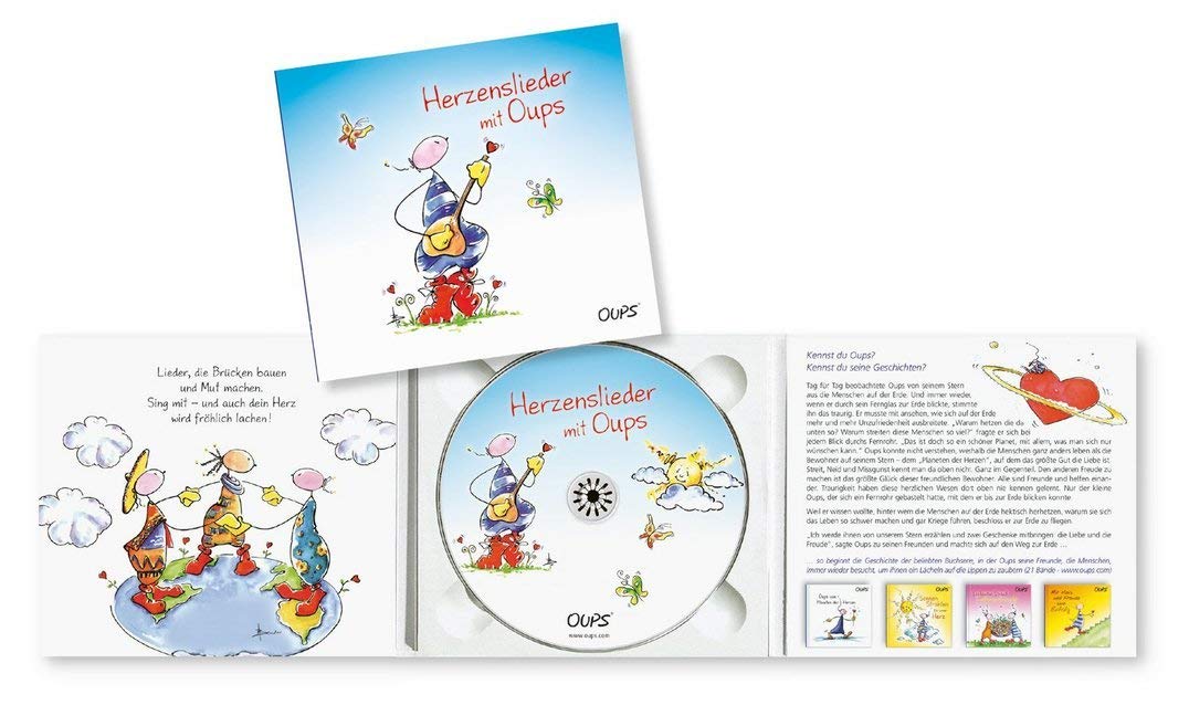 Herzensbildung CD - Herzenslieder mit Oups Lifestyle