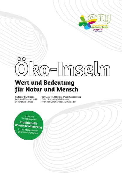 Öko Inseln: Wert und Bedeutung für Natur und Mensch Contemporary literature