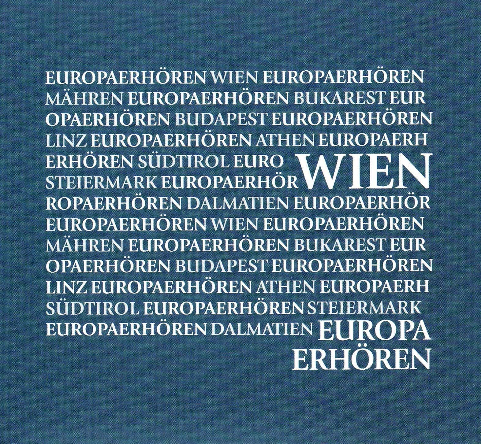 Europa erhören Wien Contemporary literature