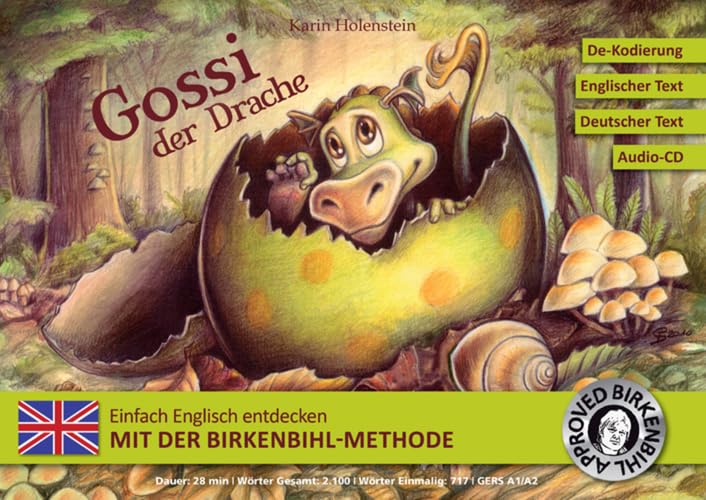Gossi der Drache: Einfach Englisch entdecken mit der Birkenbihl-Methode Foreign Languages ​​& Dictionaries
